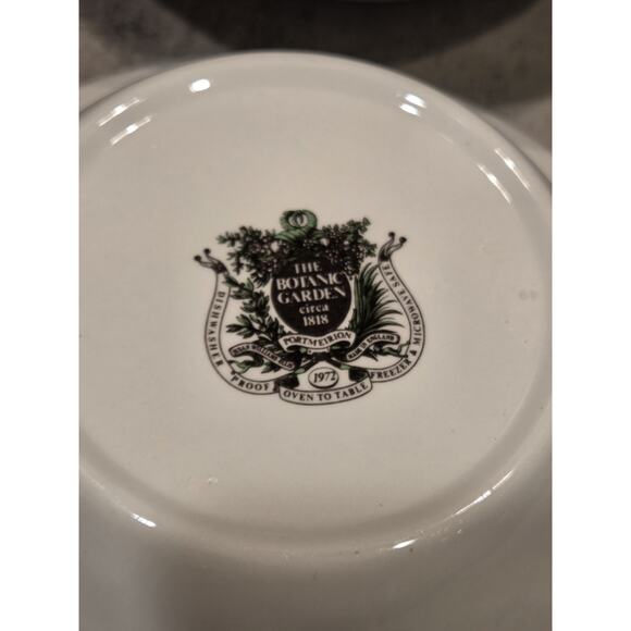 Portmeirion Botanic Garden Set of 7, 6½" Soup Cereal Salad Bowls EUC Classic VTG - Picture 5 of 14